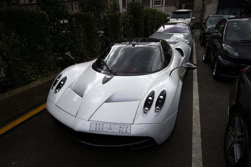 I’m sure this Huayra is nice and pleasant to drive, but I would rather it not bust out its fangs and bite me. Photo credit: Carl Court/Getty Images